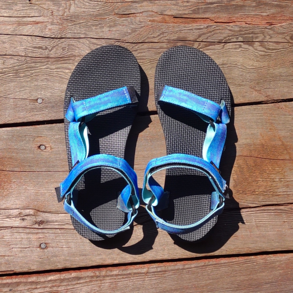 Teva Outdoor Sandals Blue Size 8